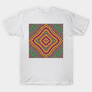 Indian Block Print Mandala T-Shirt